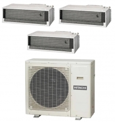 Сплит-система Hitachi MULTIZONE PREMIUM R32 RAM-90NP5E / RAD-50RPE + RAD-25RPEx2
